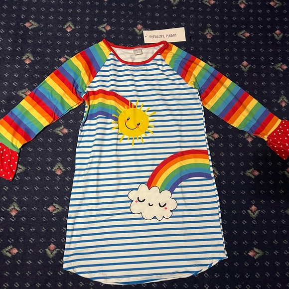 penelope plum Other - Penelope Plum Kids Rainbow top size 10